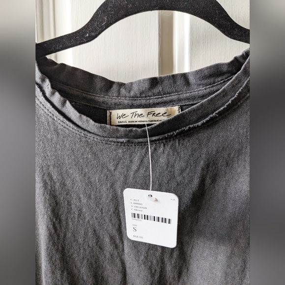 WE THE FREE oversized t-shirt grey size small - Picture 3 of 6